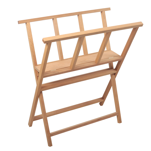XFrame Folding Wood Large Art Print Rack for Storages & Shows